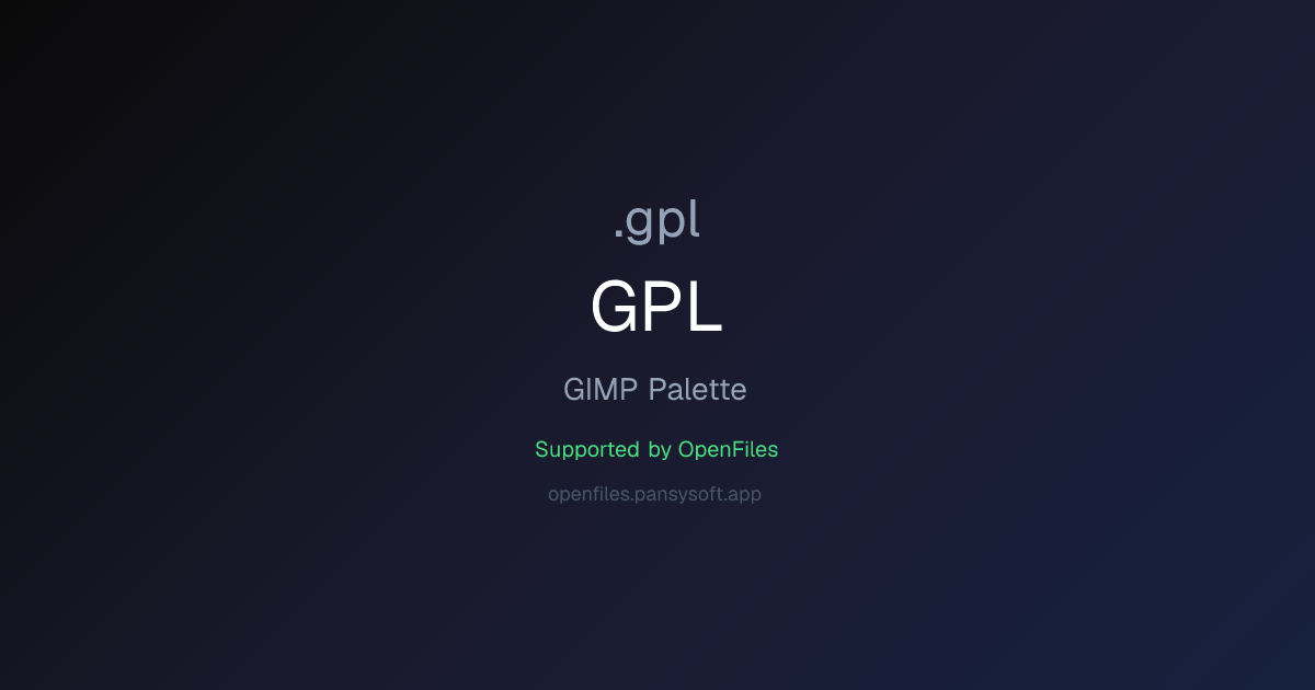 How to Open GPL Files - OpenFiles