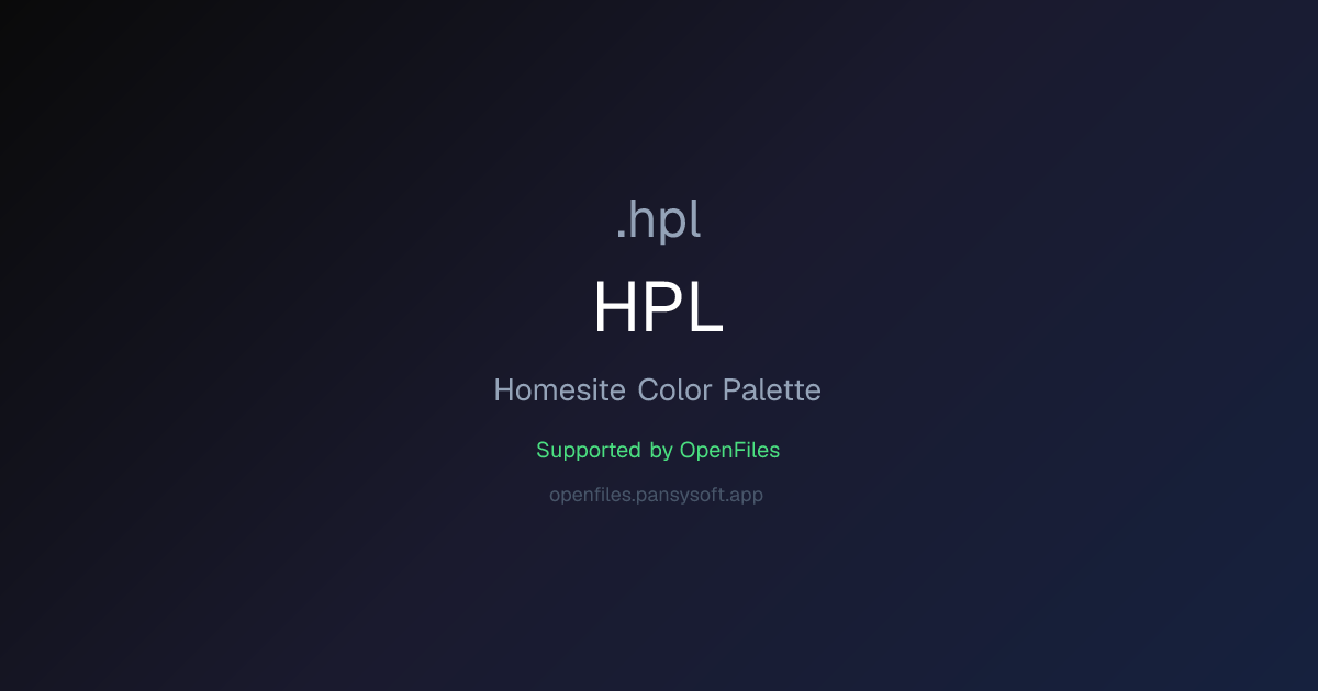 How to Open HPL Files - OpenFiles