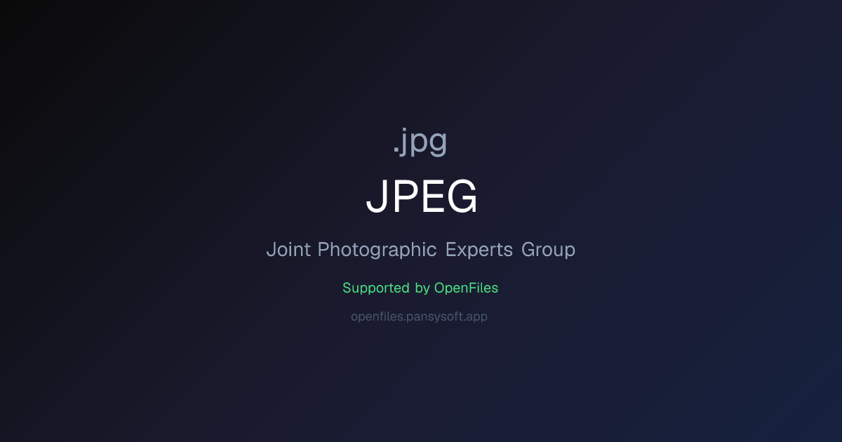 How to Open JPEG Files - OpenFiles
