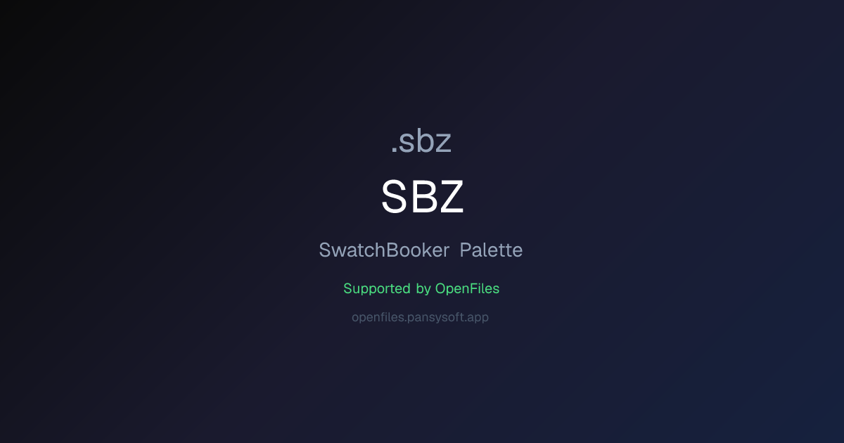 How to Open SBZ Files - OpenFiles